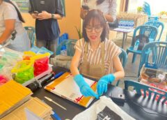 โครงการการอัพไซเคิลขยะเป็นผลิดภัณฑ์ สร้างเงิน สร้างรายได้ ในชุมชนหมู่บ้านเกษมเพชร หมู่ที่ 1 ตำบลบางแก้ว อำเภอนครชัยศรี จังหวัดนครปฐม