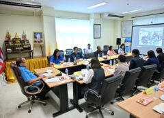 นครปฐม ประชุมคณะทำงานด้านสื่อสารและประเมินผลการรับรองตราสัญลักษณ์ “นครปฐมการันตี/Nakhonpathom Guarantee”